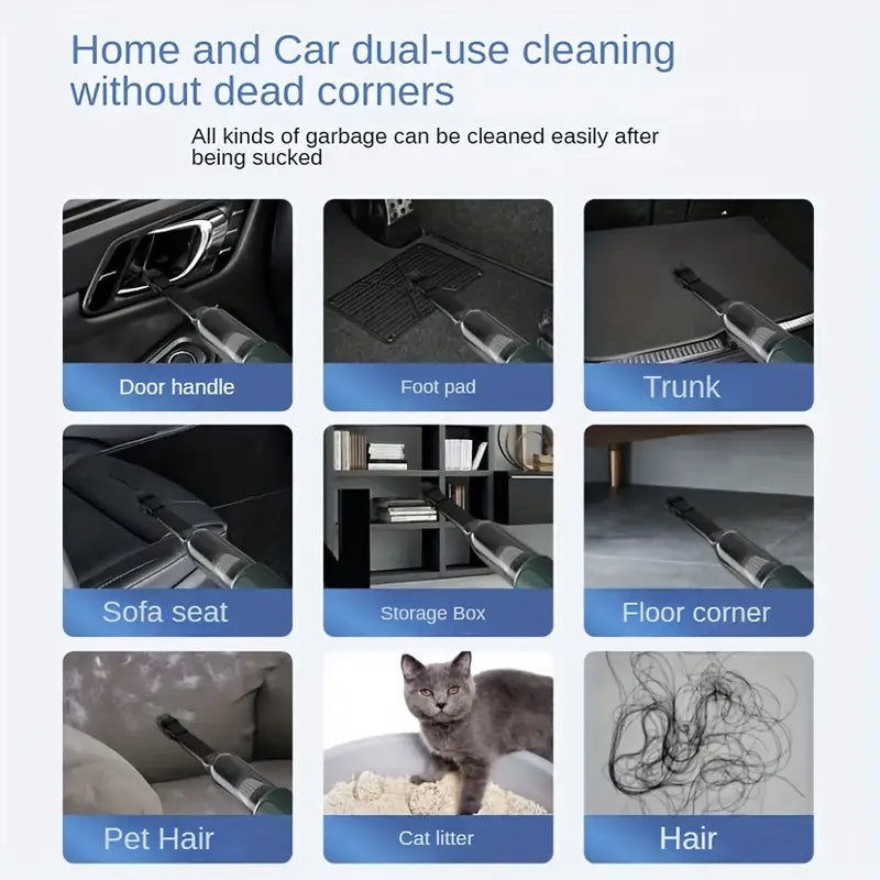 š„Last Day Promotion 50% OFF - Wireless Handheld Car Vacuum Cleaner